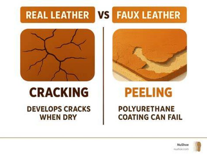 Can genuine leather peel?