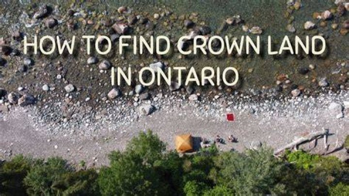Can you live on Crown land in Canada?