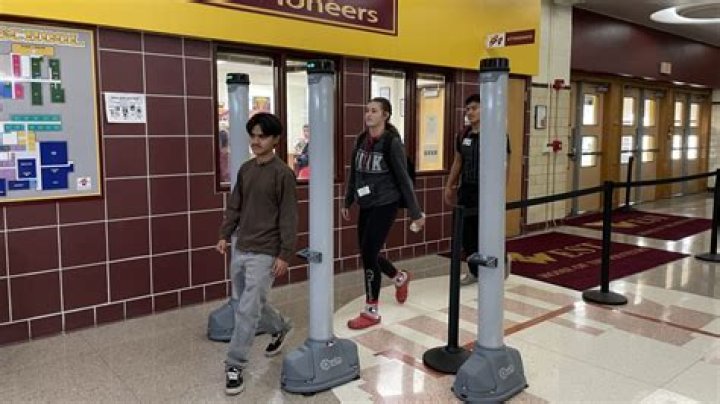 Do any schools have metal detectors?