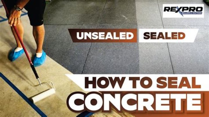 Do you have to seal concrete?