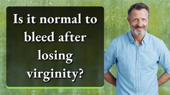 Does a virgin always bleed?