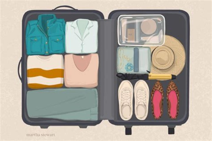 How do you pack a jacket in a suitcase?