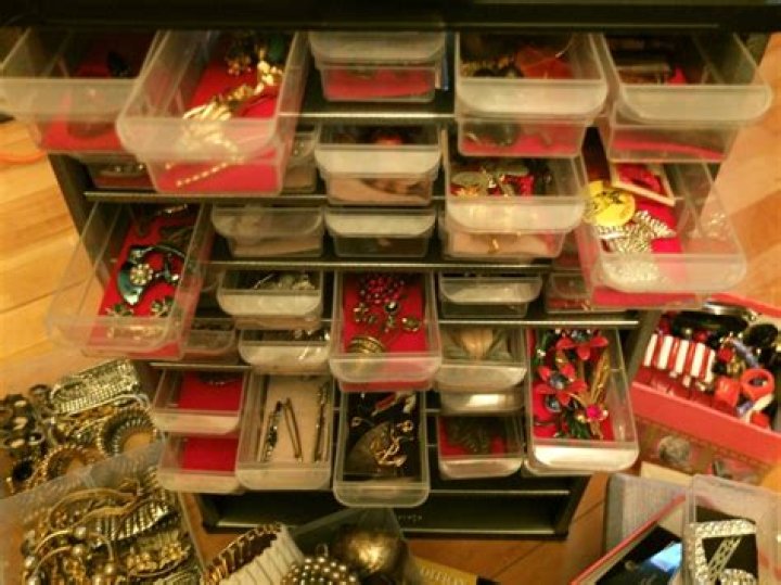 How do you store costume jewelry?