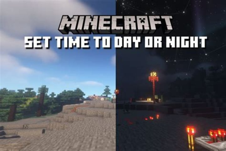 How do you turn night to day in Minecraft?