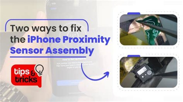 How do you turn off the proximity sensor on an iPhone?