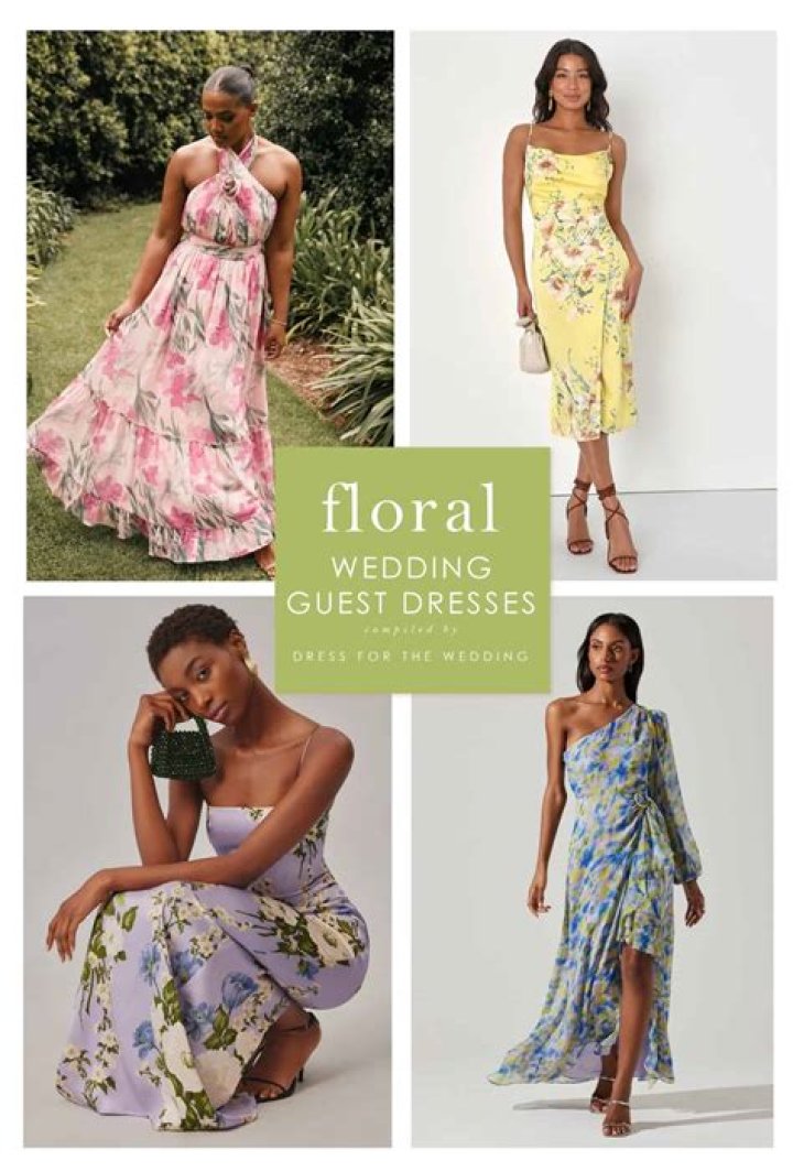 How do you wear a long floral dress?