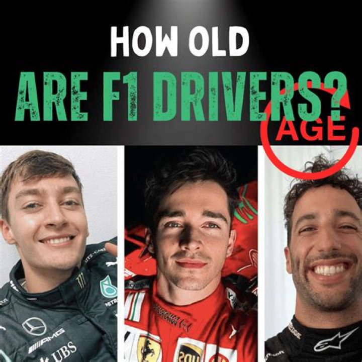 How old are the f1 drivers?