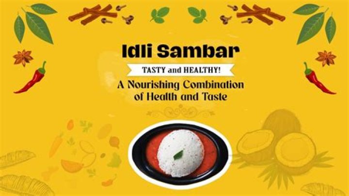 Is idli sambar good for health?