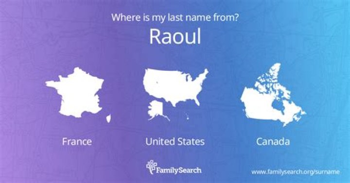 Is Raoul a French name?