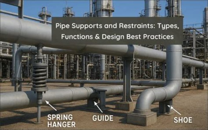 What are the different types of pipe supports?
