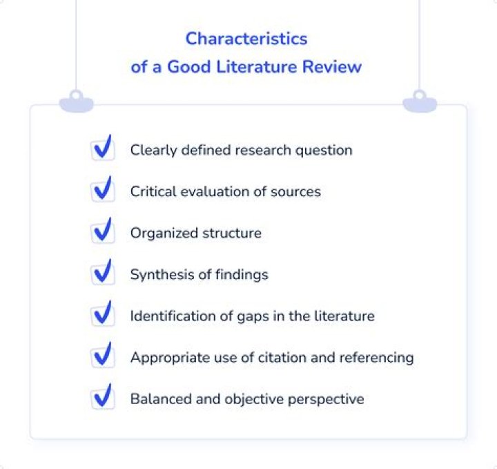 What are the important guidelines for review of literature?