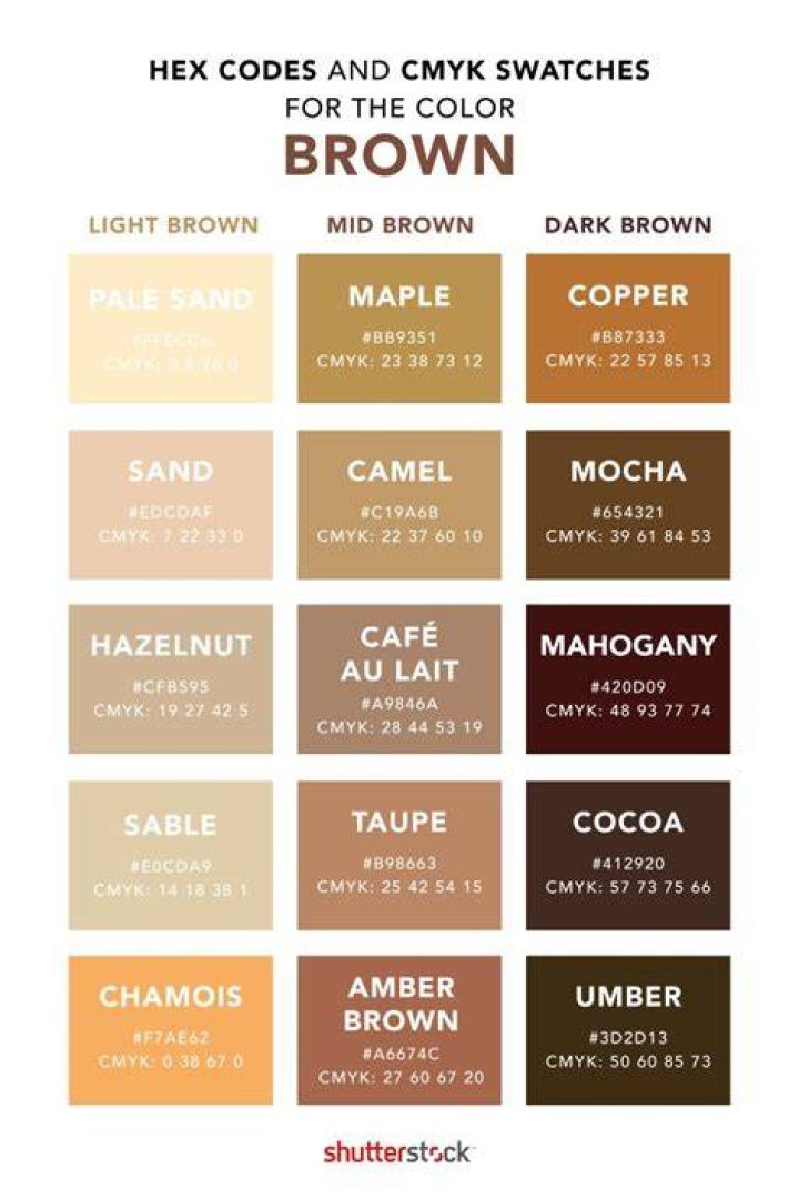 What Colour goes with light tan?
