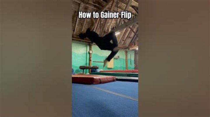 What is a gainer flip?
