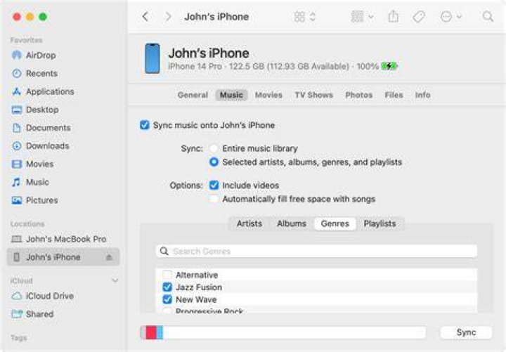 What is Finder on my phone?