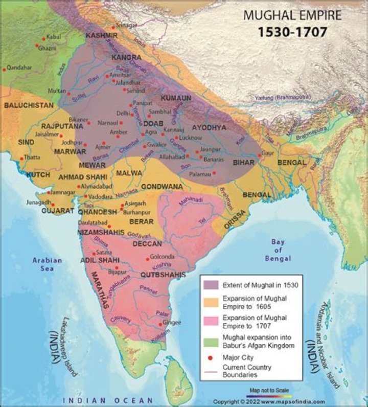 What occurred during the Mughal Empire?