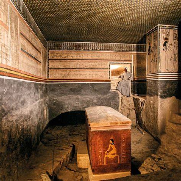 What was buried with the Pharaohs?