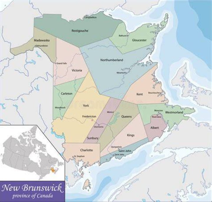 When did New Brunswick become a bilingual province?