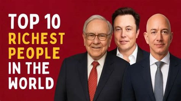 Who are the 10 richest people in the world?