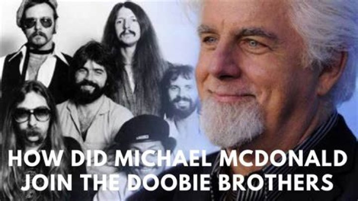 Why did Michael McDonald join the Doobie Brothers?