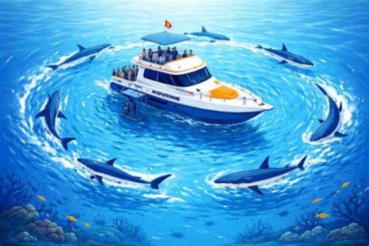 Why do sharks circle boats?