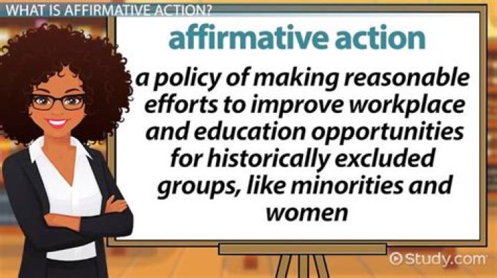 Why Is affirmative action a good thing?